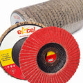 High Performance Ceramic Flap Disc - 125mm 40 or 60 Grit (Box of 50)